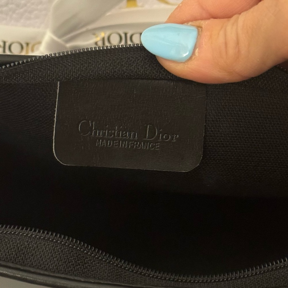 Vintage Dior Zip Pouch/Clutch - Picture 5 of 6